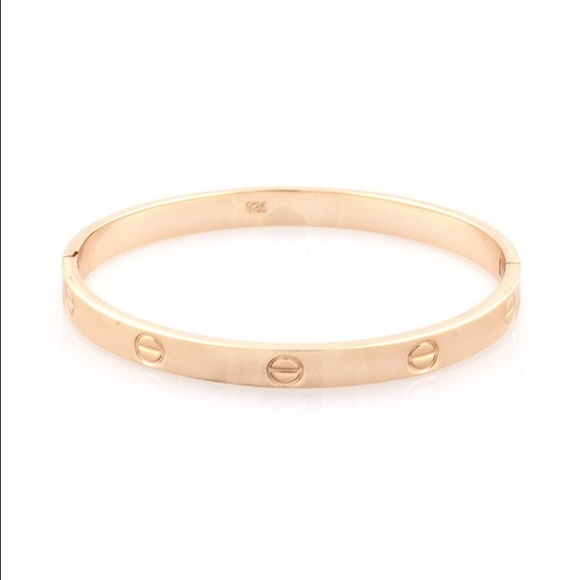 Rose gold love bracelet. Brand new!!