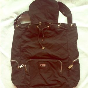 Black Victoria's Secret backpack