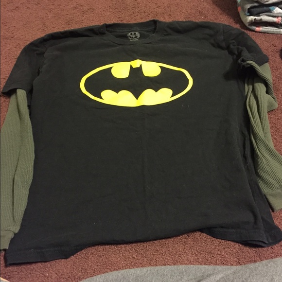 Boys lrg batman shirt