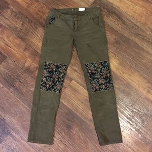 Free people Forrest green pants