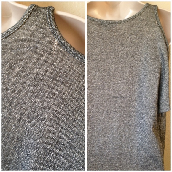 🚫SOLD🚫 Cute cold shoulder sweater! New! - Picture 3 of 4