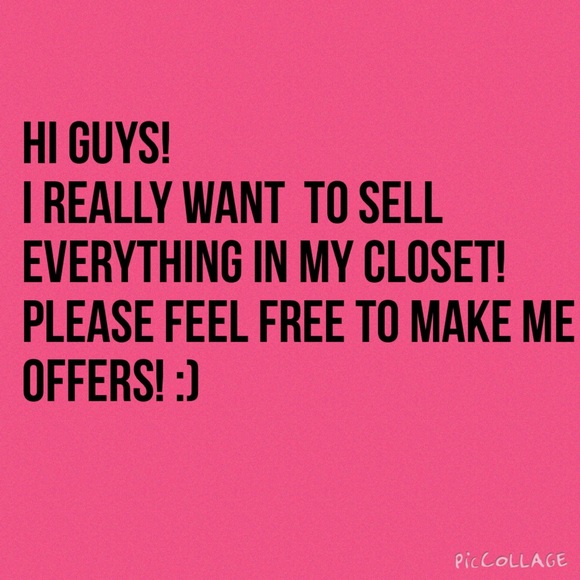 MAKE ME OFFERS! :)