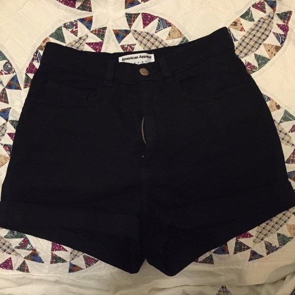 American Apparel shorts only been worn twice.