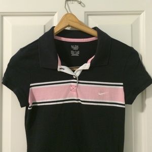 Nike navy polo