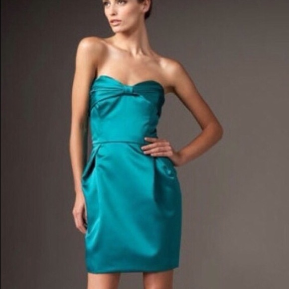 Emerald green BADGLEY MISCHKA dress