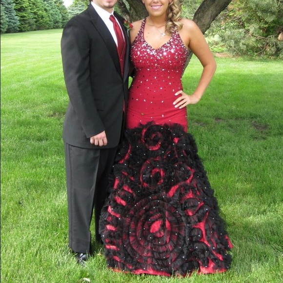 Night Moves Dresses & Skirts - Beaded Mermaid Gown