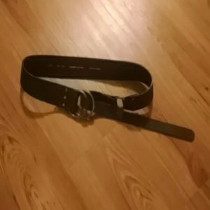 J Jill slip-knot belt, rich brown leather