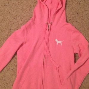 PINK VS zip-up