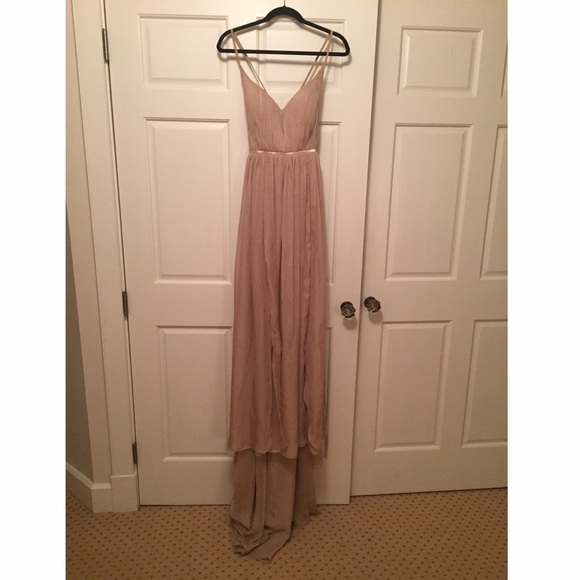 Nude gown