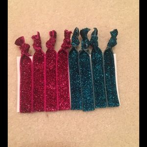 Glitter Hair Ties (8 pack)