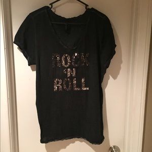 Seven7 Luxe rock n roll tshirt