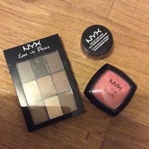 NYX bundle! Eyeshadow pallet, Blush, and Concealer