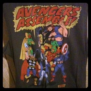 Forever 21 Avengers Muscle Tee