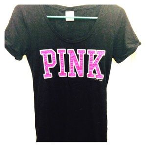Black and Purple Victoria Secret T-shirt!