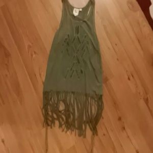 Fringe tank, NWOT