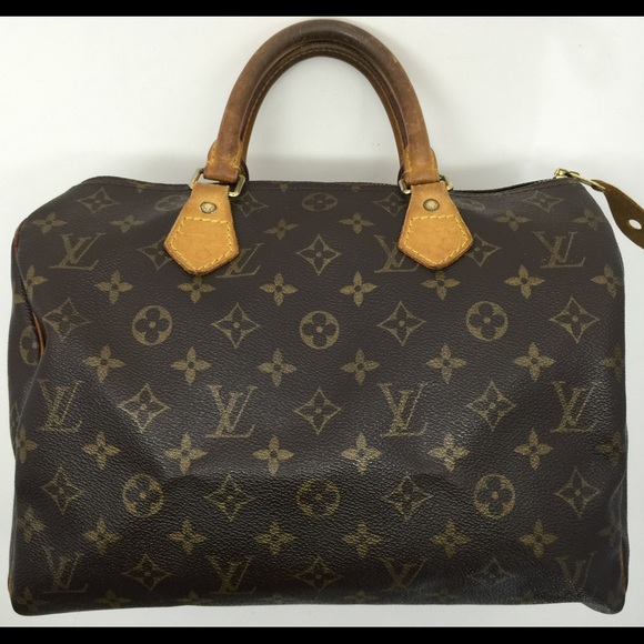 Louis Vuitton speedy 30 monogram satchel