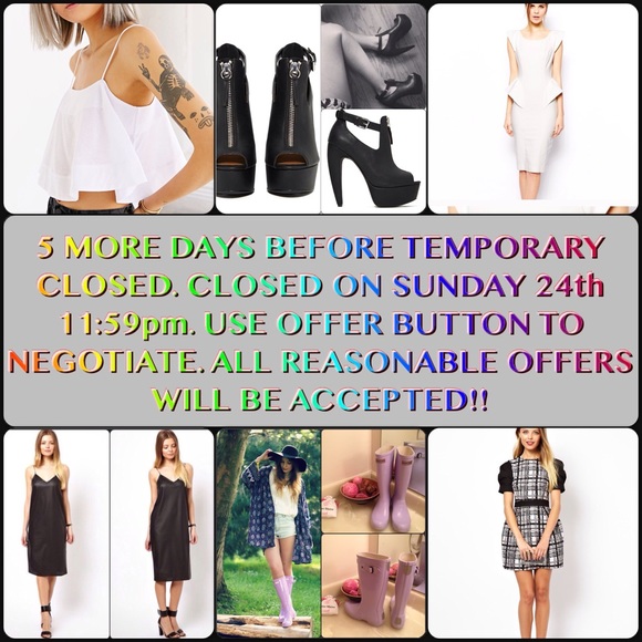 Temporary CLOSED on May 24th 11:59pm