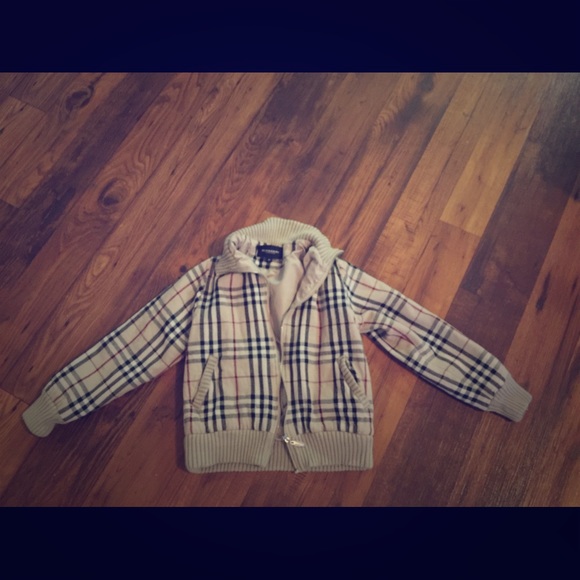 Burberry Novacheck London  lined jacket