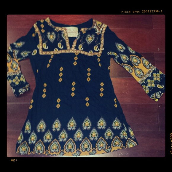 Native tribal designed tunic