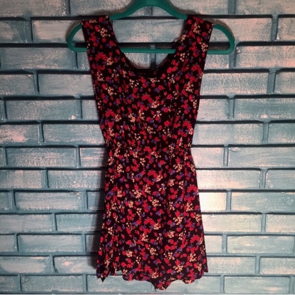 Forever 21 Floral Midi Dress with Pockets - Picture 3 of 4