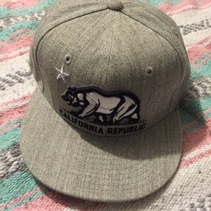 California snapback hat