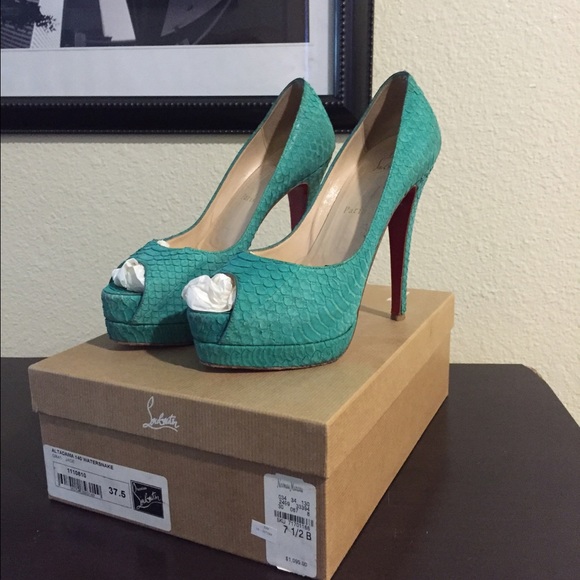 Christian Louboutin Altadama 140 Watersnake