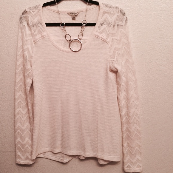 Lucky sweater blouse