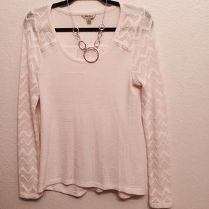 Lucky sweater blouse