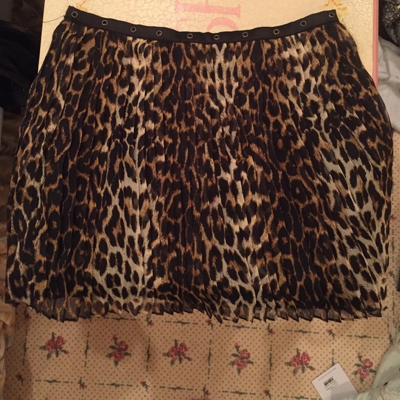 Cheetah Print Millau Skirt