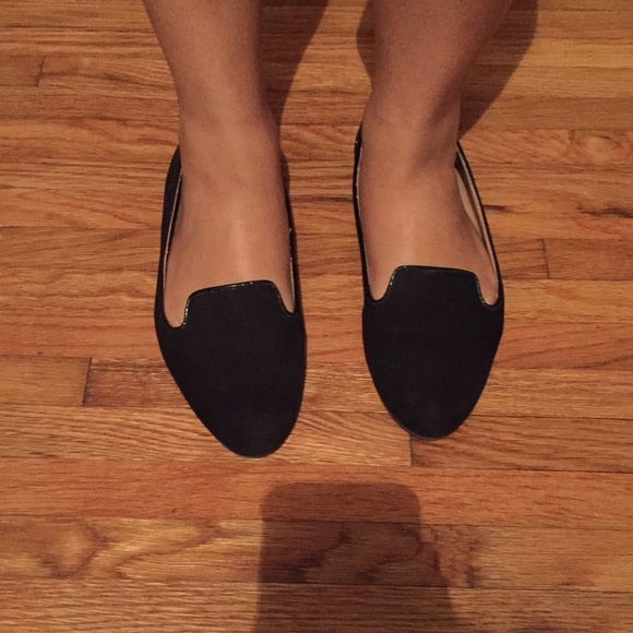 Merona black flats