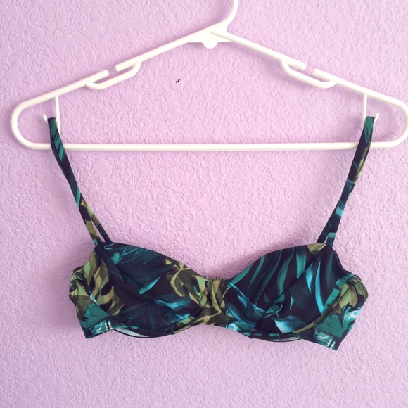 American Apparel tropical swim top