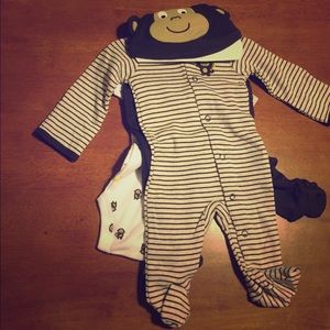 3pc monkey set 🐵