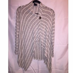 Bobeau asymmetrical cardigan