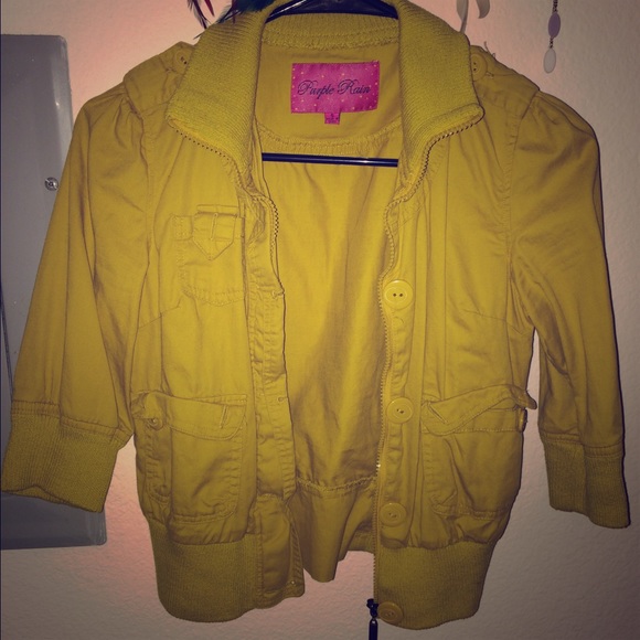 Mustard 3/4 jacket 🎀
