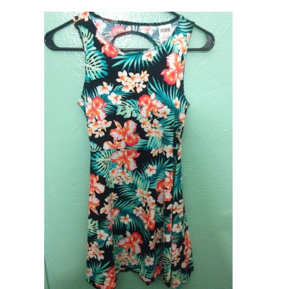 Victoria's Secret "PINK" Hawaiian Print Dress