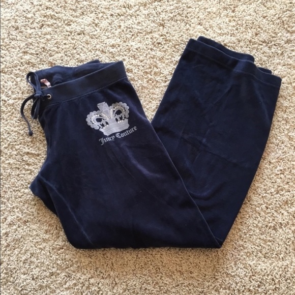 Juicy Couture Navy Sweat Pants - Picture 1 of 1