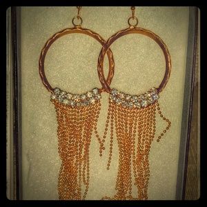 Sale! Beautiful Crystal Dangle earrings!