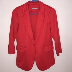Olivia Moon Red Blazer