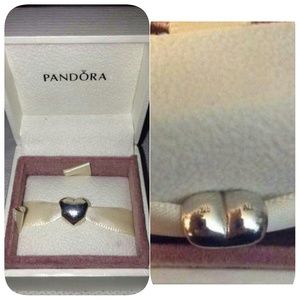 Authentic Pandora Smooth Heart Bead