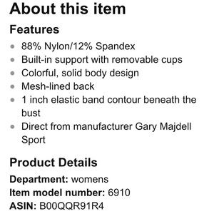 Gary Majdell Sport Tops - Fitness Tank (similar to Power Y) 💕 Gary Majdell Sport Tops - Fitness Tank (similar to Power Y) 💕