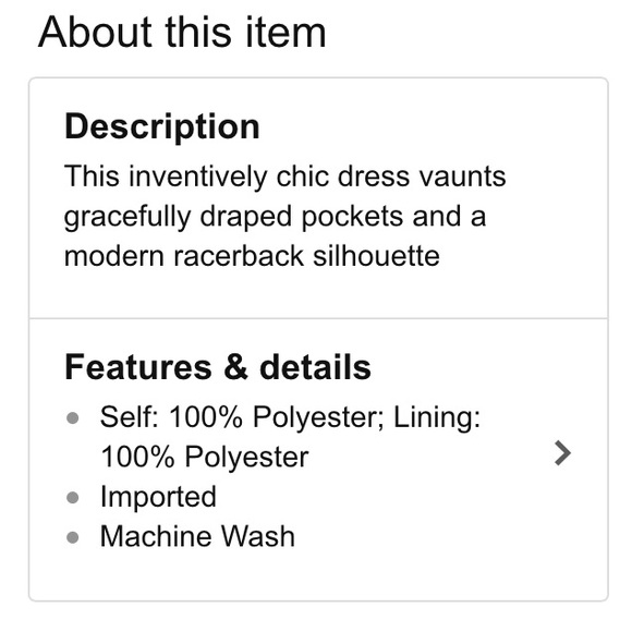 BCBGeneration Drape Pocket Dress❤️ - Picture 3 of 3