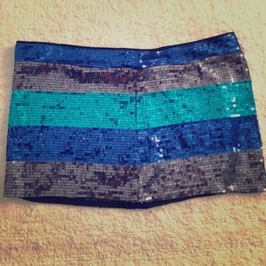 Hollister sequin skirt