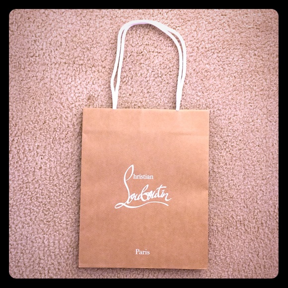 Authentic Christian Louboutin shopping bag