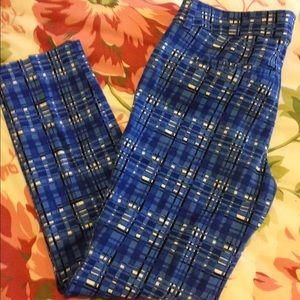 Cute cropped printed skinny pants from Old Navy