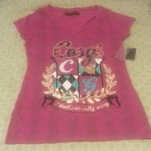 New Pink Coogi Shirt XL