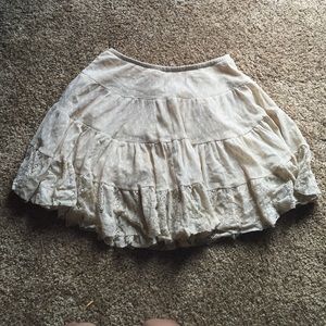 FREE PEOPLE LACE SKIRT!