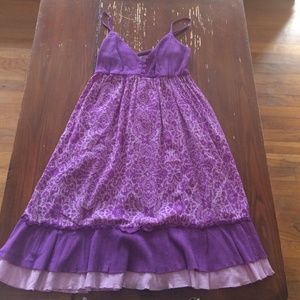 Purple/Lilac sun dress. Super cute!