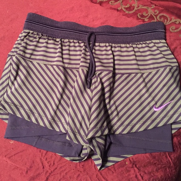 Nike shorts with dri-fit spandex inside. Medium