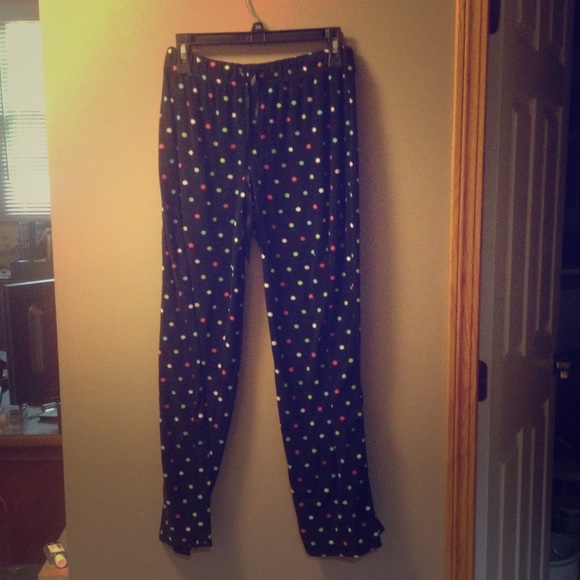 polkadot lounge pants