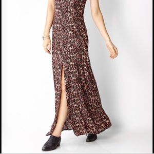 90s Floral Maxi dress